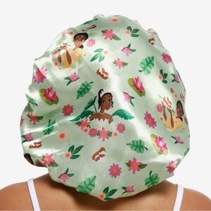 Disney’s Princess & The Frog “Tiana’s Place” Reversible Satin Bonnet- NWT